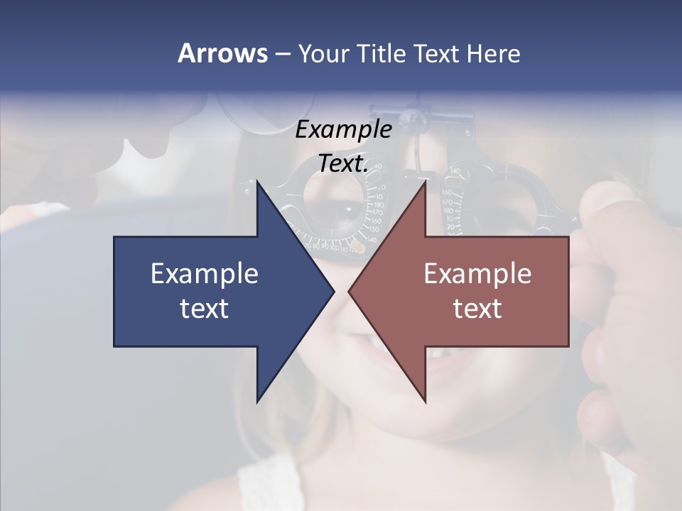 Young Senior Close Up PowerPoint Template