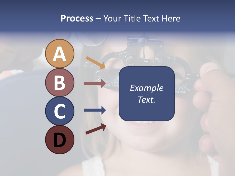 Young Senior Close Up PowerPoint Template