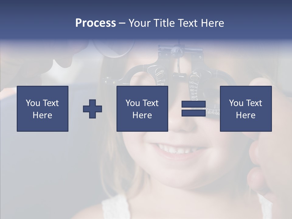Young Senior Close Up PowerPoint Template
