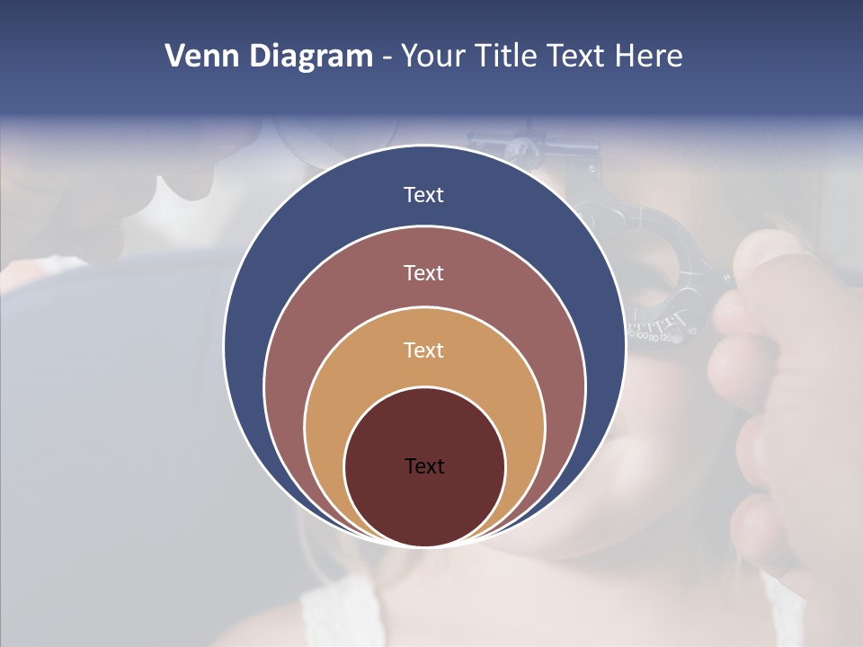 Young Senior Close Up PowerPoint Template