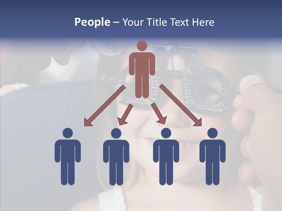 Young Senior Close Up PowerPoint Template