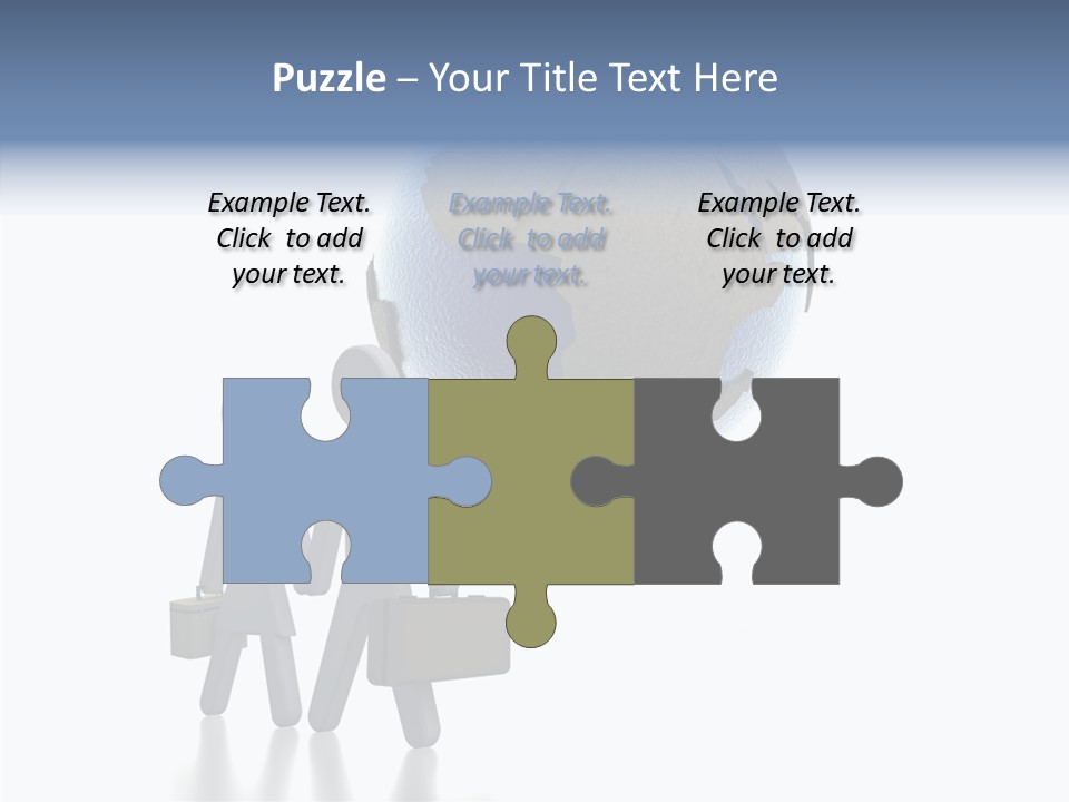 Togetherness Finger Background PowerPoint Template