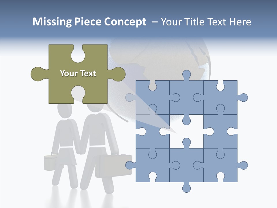 Togetherness Finger Background PowerPoint Template