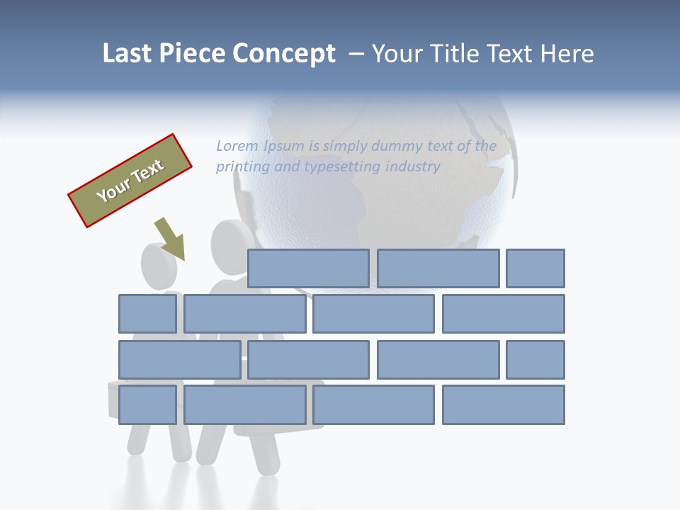 Togetherness Finger Background PowerPoint Template