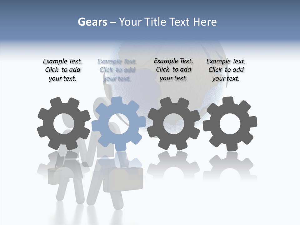 Togetherness Finger Background PowerPoint Template