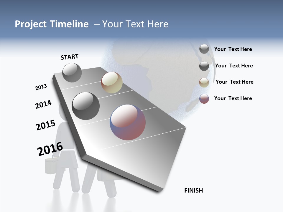 Togetherness Finger Background PowerPoint Template