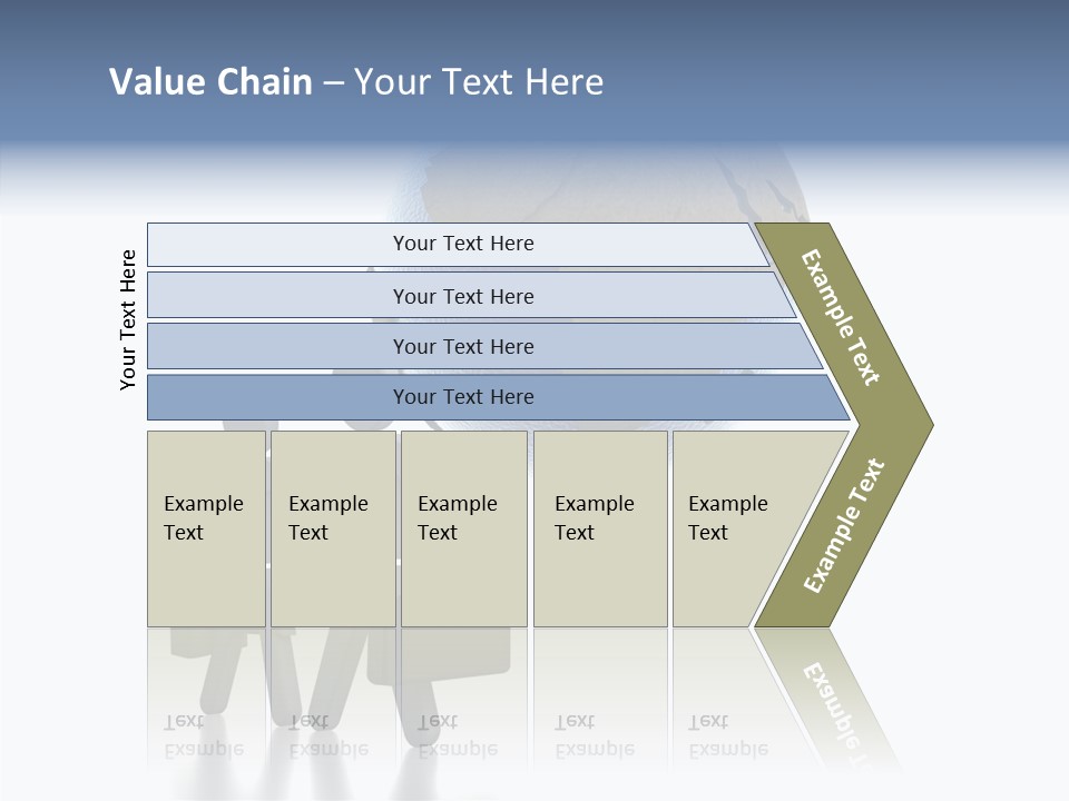 Togetherness Finger Background PowerPoint Template