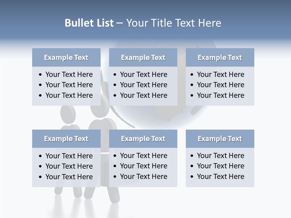 Togetherness Finger Background PowerPoint Template