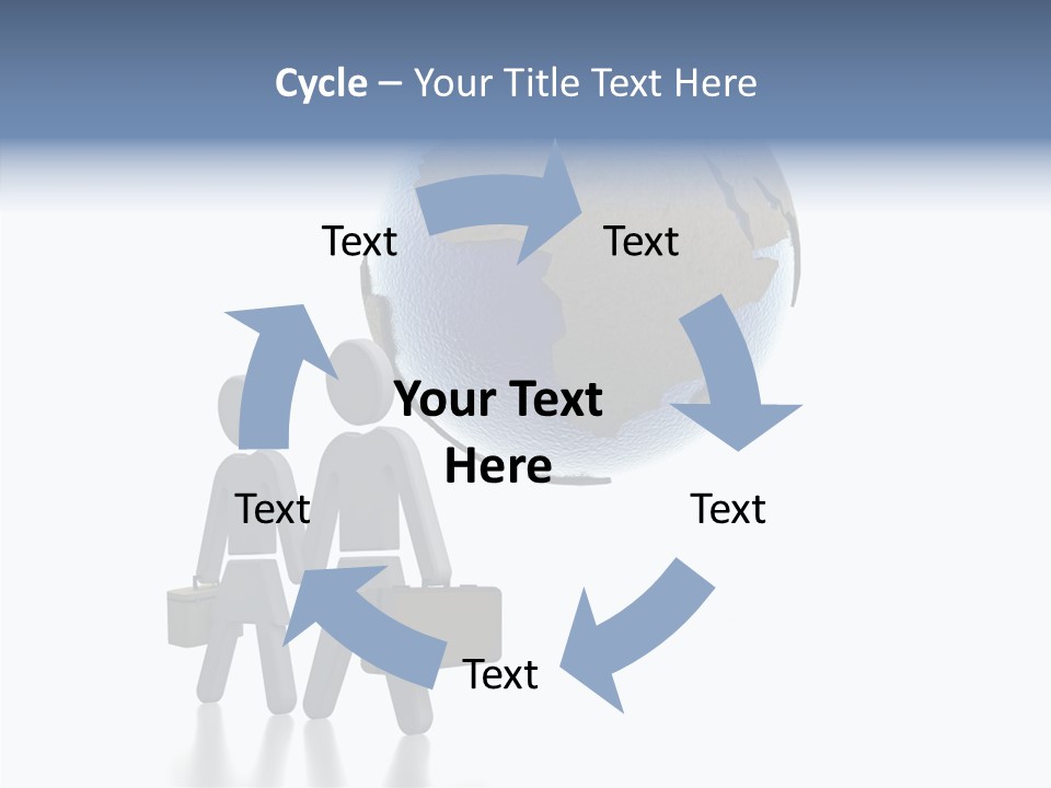 Togetherness Finger Background PowerPoint Template