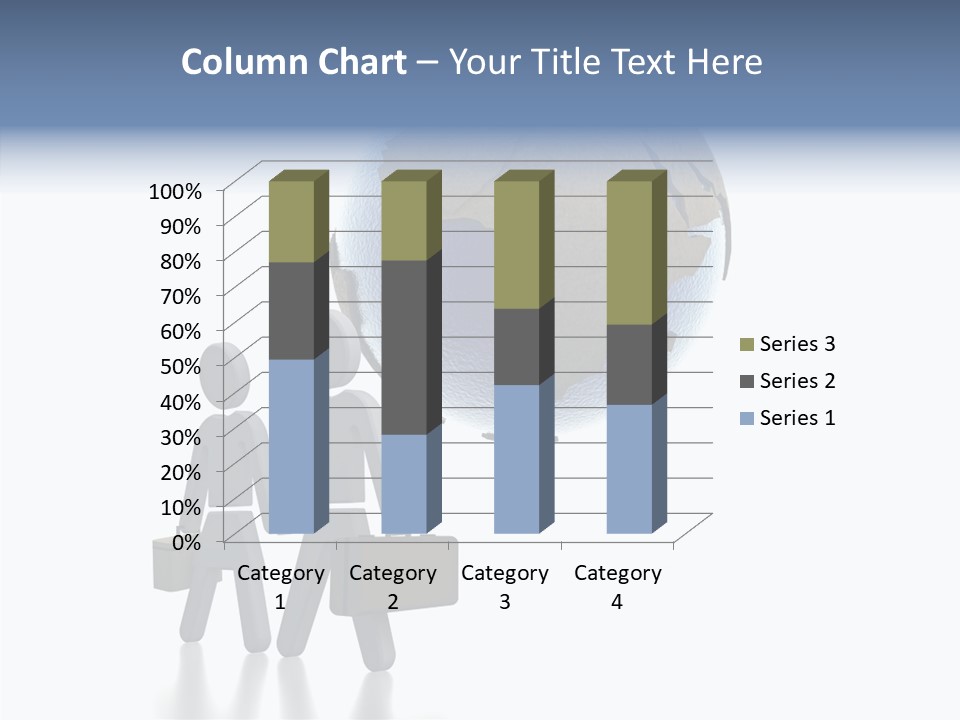 Togetherness Finger Background PowerPoint Template