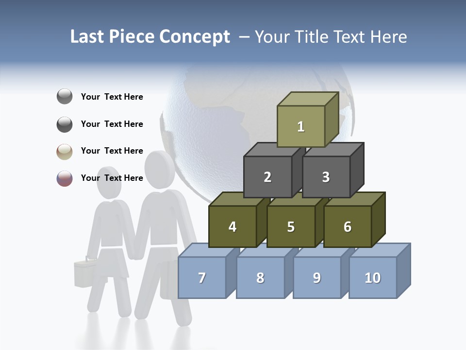 Togetherness Finger Background PowerPoint Template