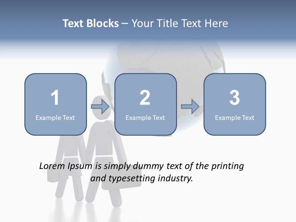 Togetherness Finger Background PowerPoint Template