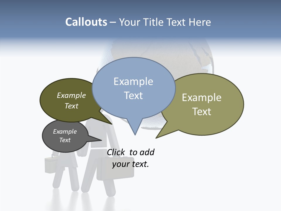 Togetherness Finger Background PowerPoint Template