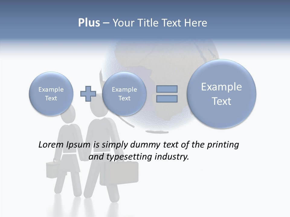 Togetherness Finger Background PowerPoint Template