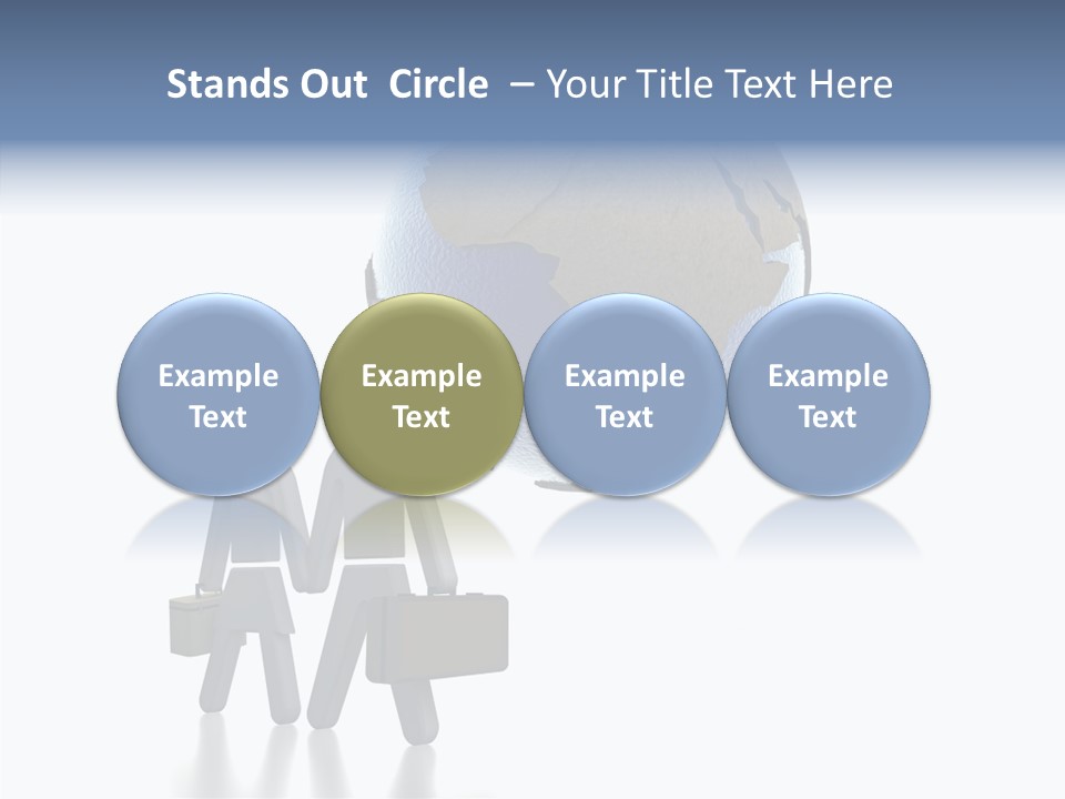 Togetherness Finger Background PowerPoint Template