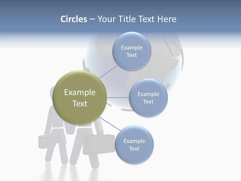 Togetherness Finger Background PowerPoint Template