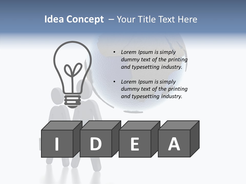 Togetherness Finger Background PowerPoint Template