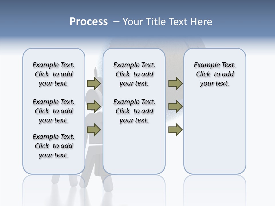 Togetherness Finger Background PowerPoint Template