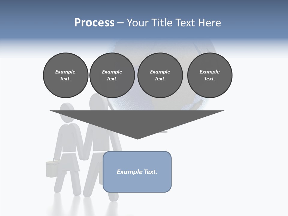 Togetherness Finger Background PowerPoint Template