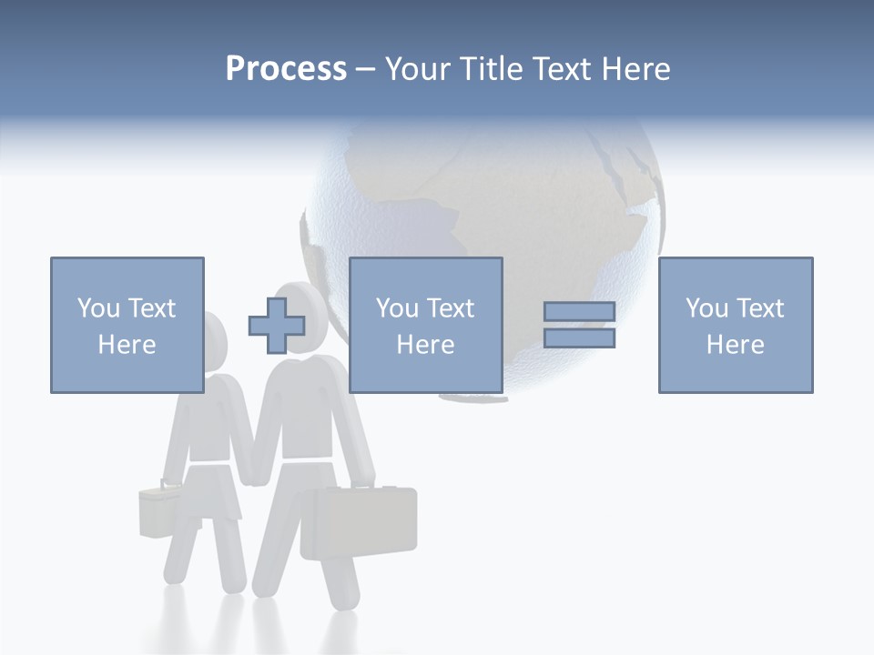 Togetherness Finger Background PowerPoint Template