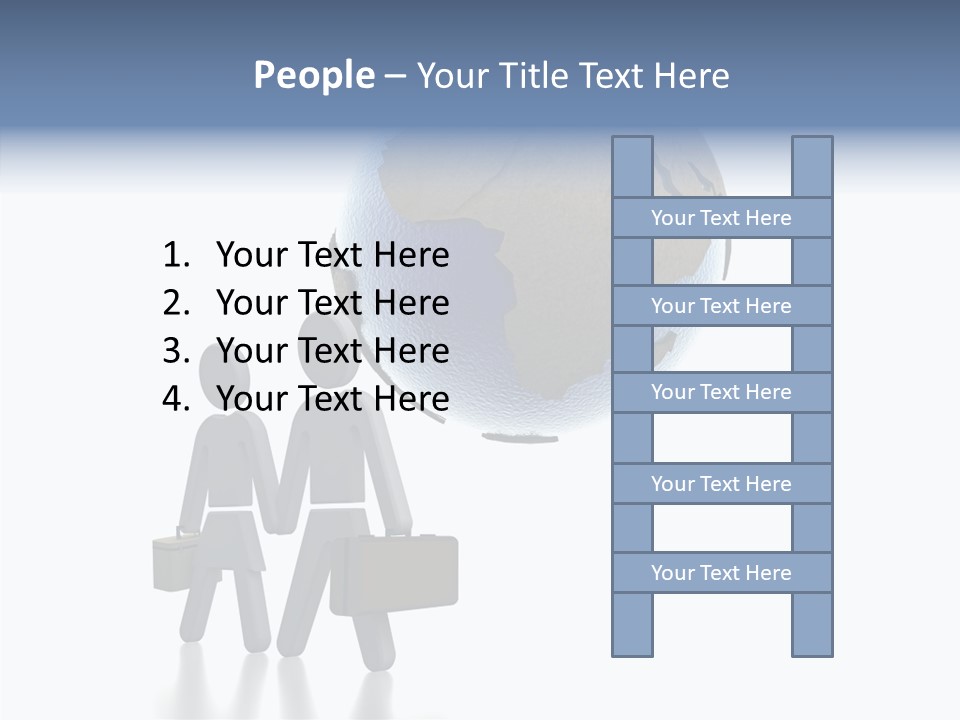 Togetherness Finger Background PowerPoint Template