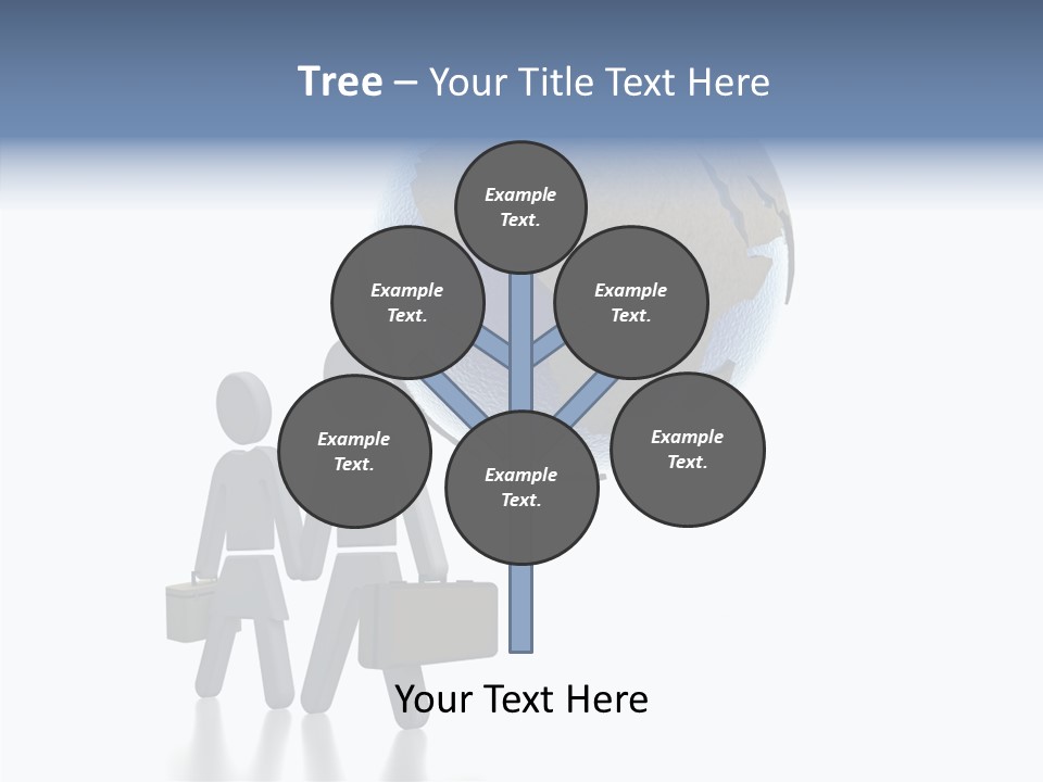 Togetherness Finger Background PowerPoint Template