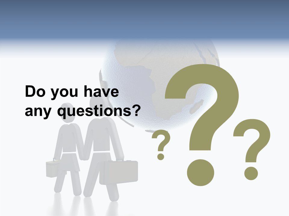 Togetherness Finger Background PowerPoint Template