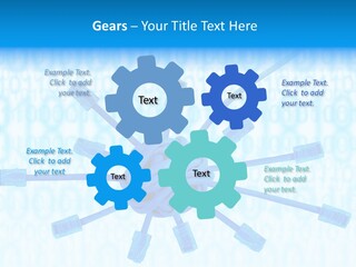 Hand Finger Senior PowerPoint Template