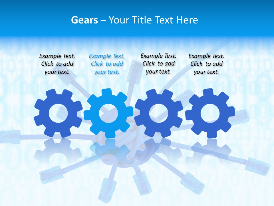 Hand Finger Senior PowerPoint Template