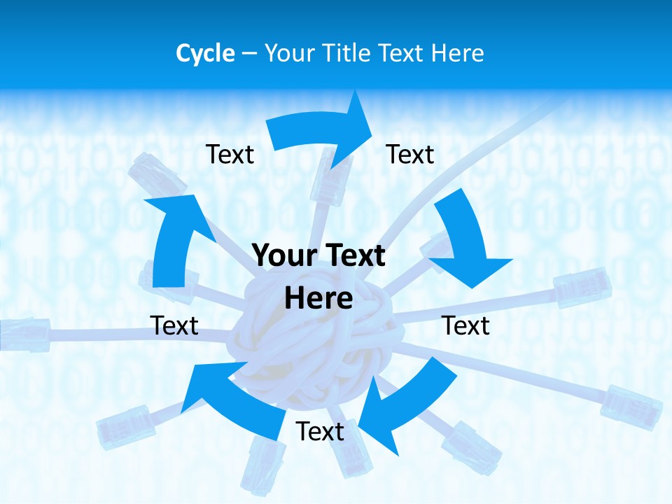 Hand Finger Senior PowerPoint Template