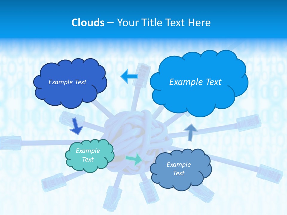 Hand Finger Senior PowerPoint Template