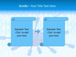 Hand Finger Senior PowerPoint Template