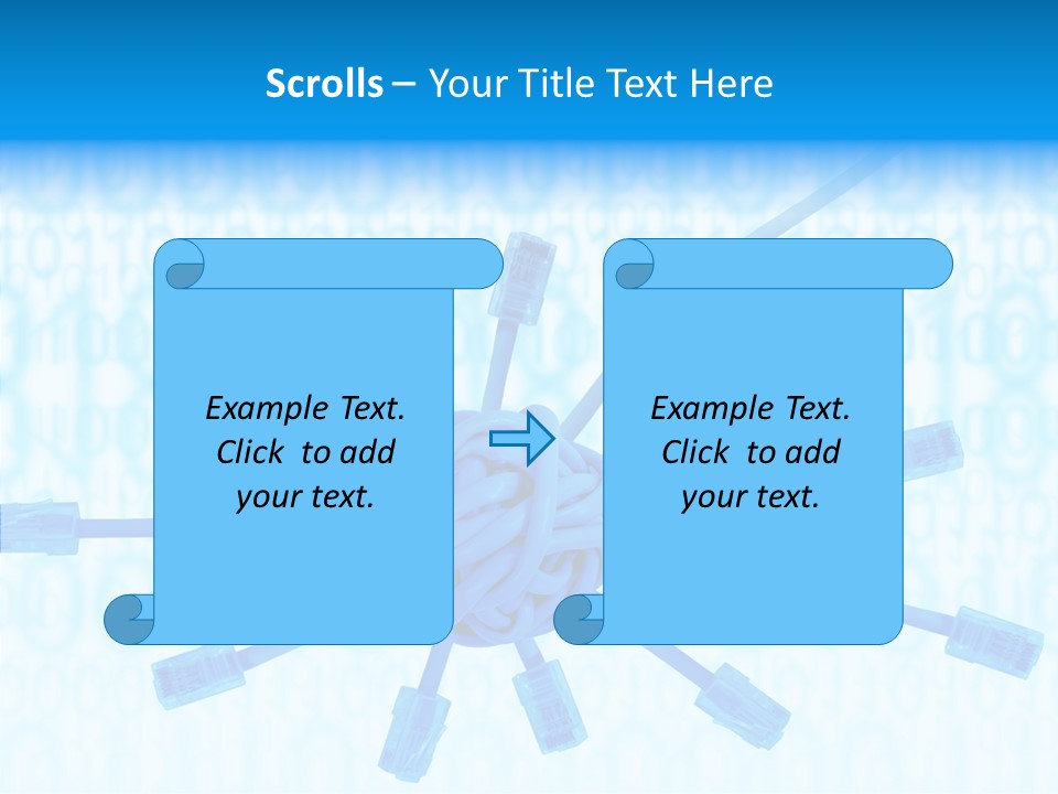 Hand Finger Senior PowerPoint Template