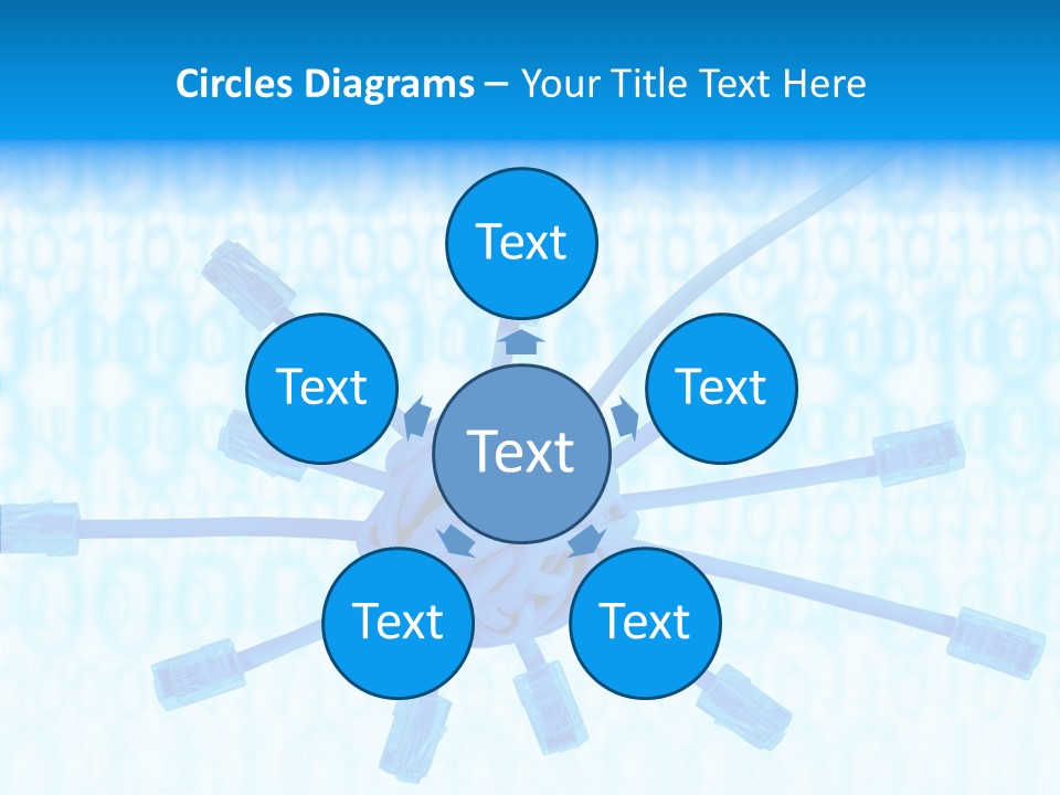 Hand Finger Senior PowerPoint Template