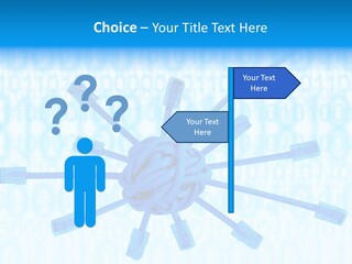 Hand Finger Senior PowerPoint Template