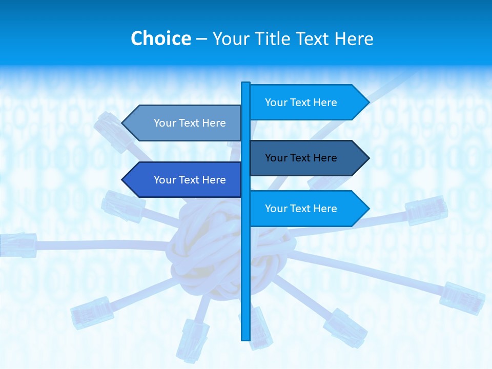 Hand Finger Senior PowerPoint Template