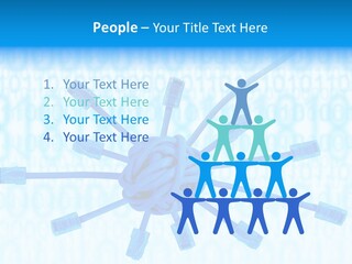 Hand Finger Senior PowerPoint Template