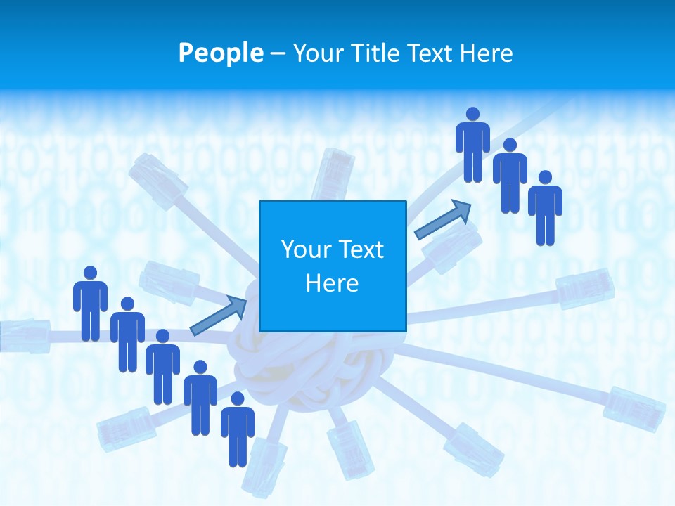 Hand Finger Senior PowerPoint Template