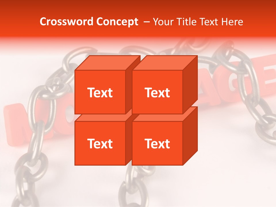 Elderly Touching Hand PowerPoint Template