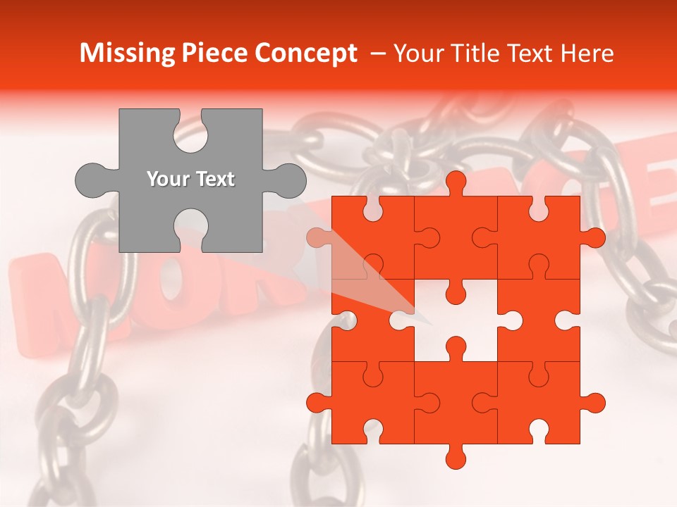 Elderly Touching Hand PowerPoint Template