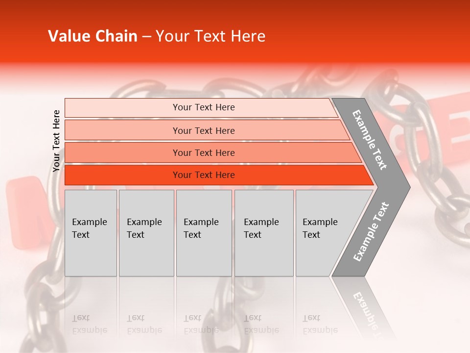 Elderly Touching Hand PowerPoint Template