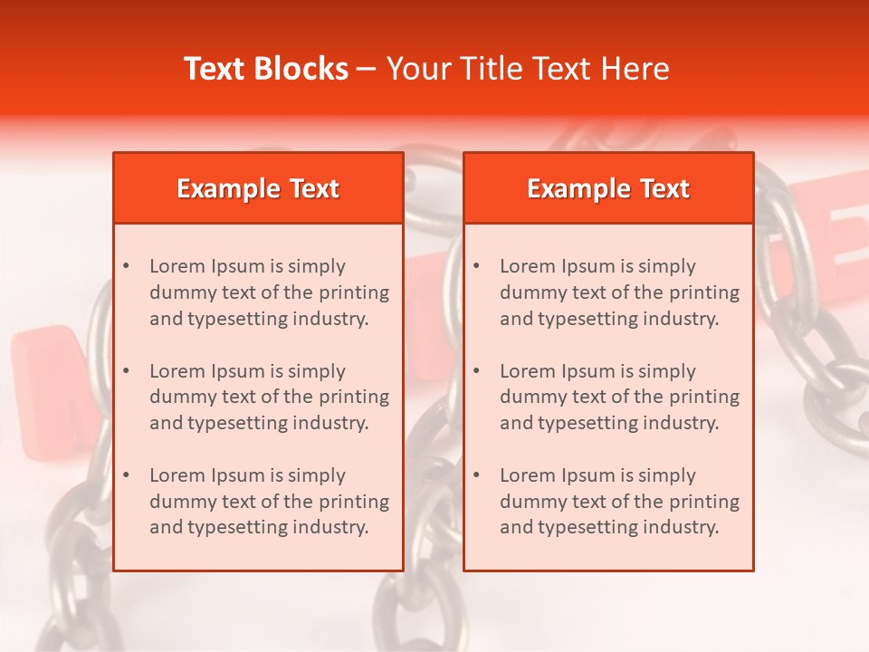 Elderly Touching Hand PowerPoint Template
