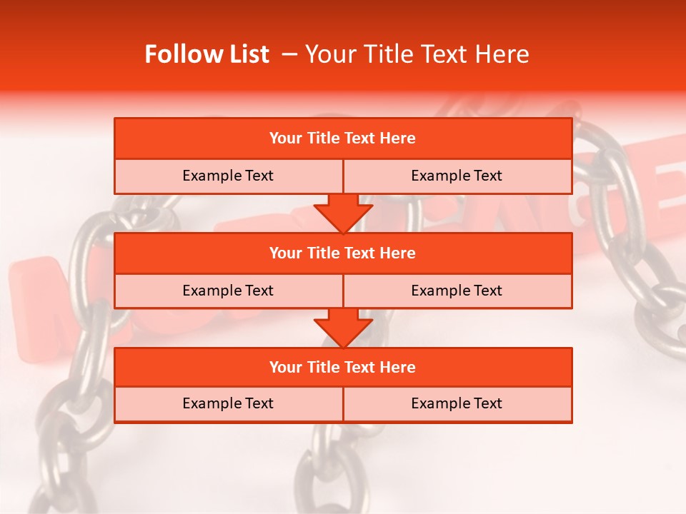 Elderly Touching Hand PowerPoint Template