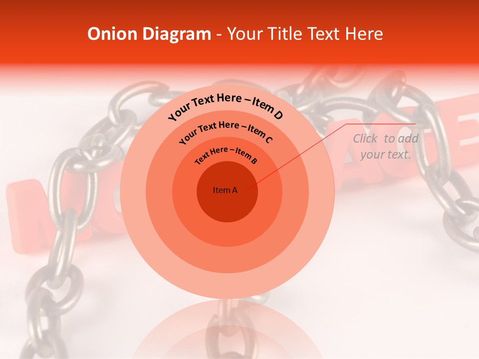 Elderly Touching Hand PowerPoint Template