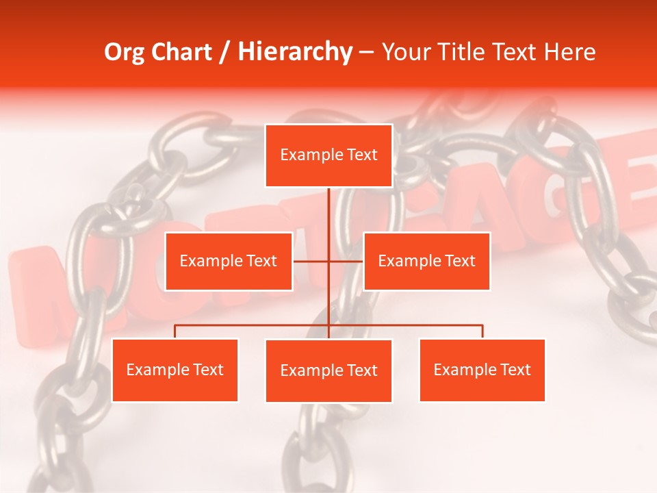 Elderly Touching Hand PowerPoint Template