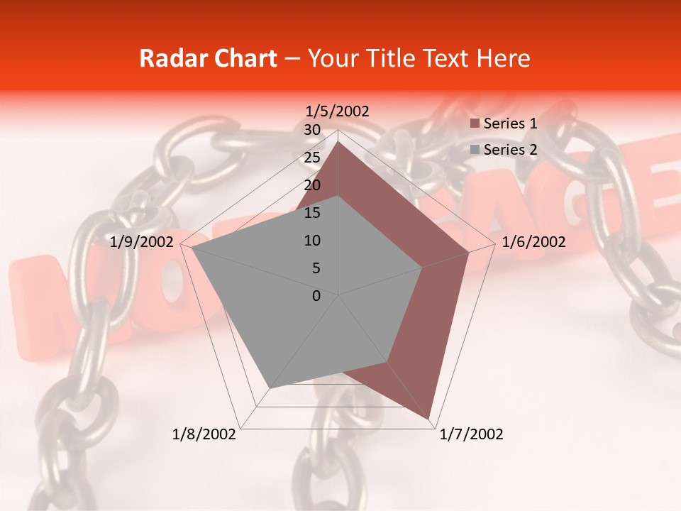 Elderly Touching Hand PowerPoint Template