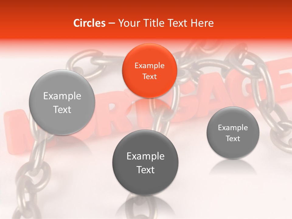 Elderly Touching Hand PowerPoint Template