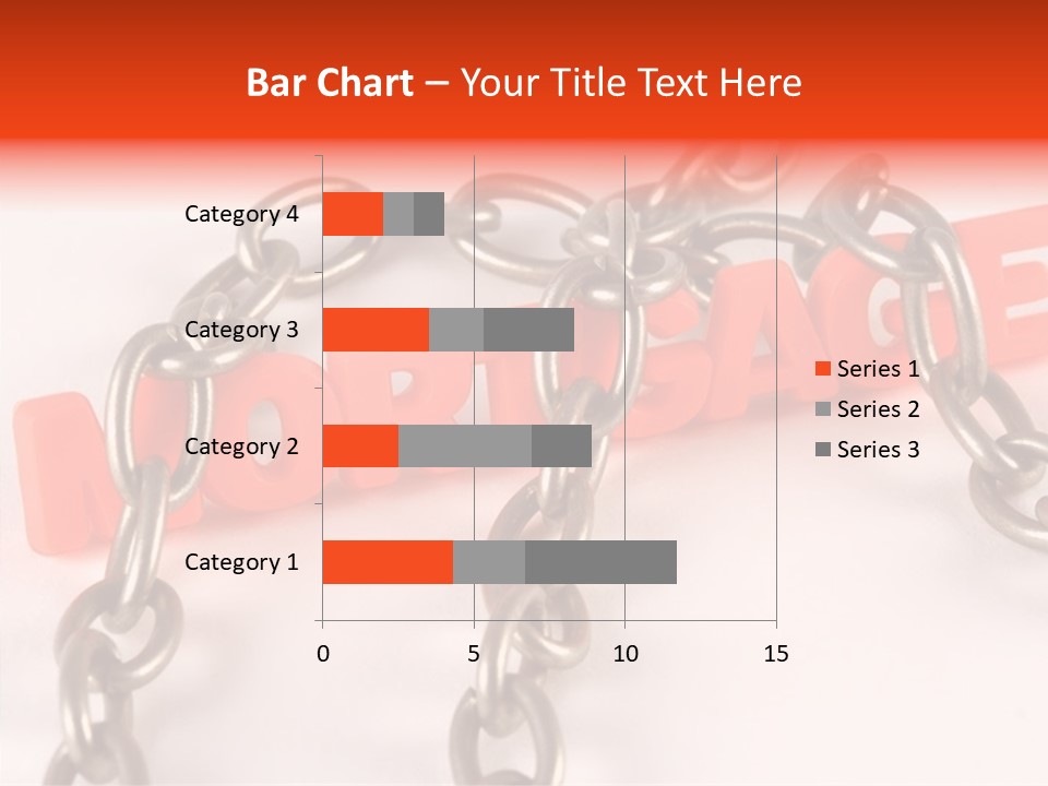 Elderly Touching Hand PowerPoint Template