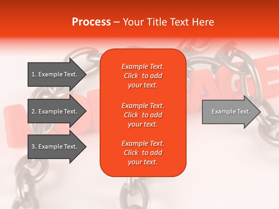 Elderly Touching Hand PowerPoint Template