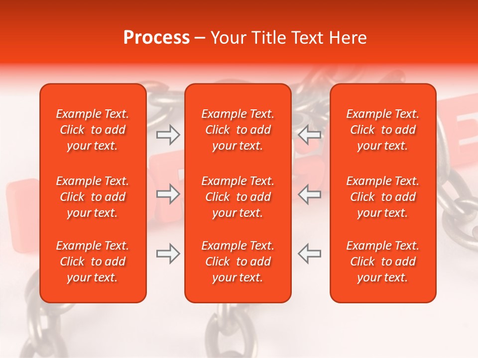 Elderly Touching Hand PowerPoint Template